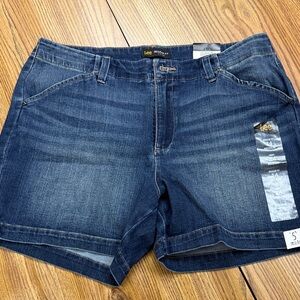 Lee Dark Blue Denim Shorts